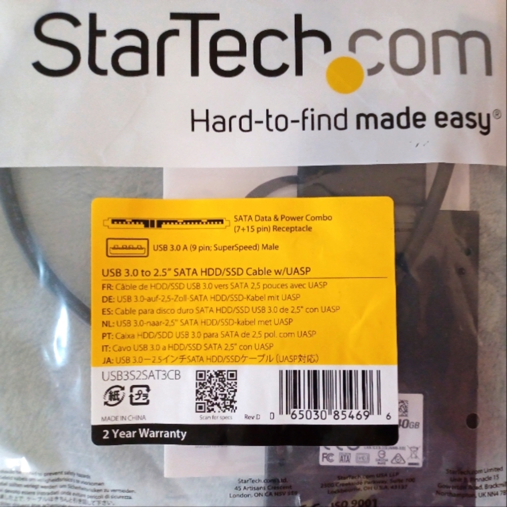 New! Kingston StarTech data source USB 3 - Picture 2 of 4